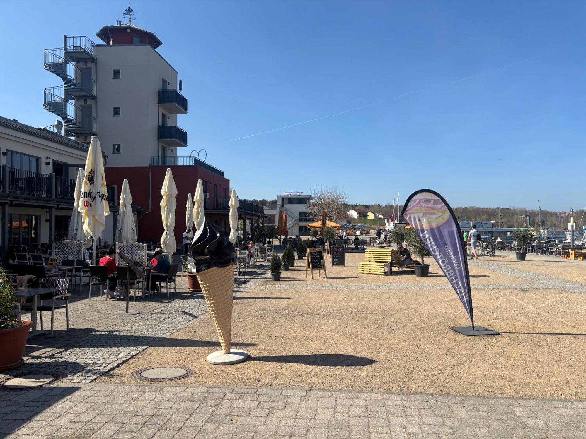 Ferienwohnung "Seeperle" Marina Muecheln Geiseltalsee Mucheln Exterior foto